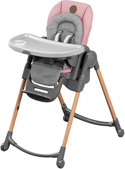 Maxi-Cosi Minla 6-in-1 High Chair - Essential Blush - HC258FJD