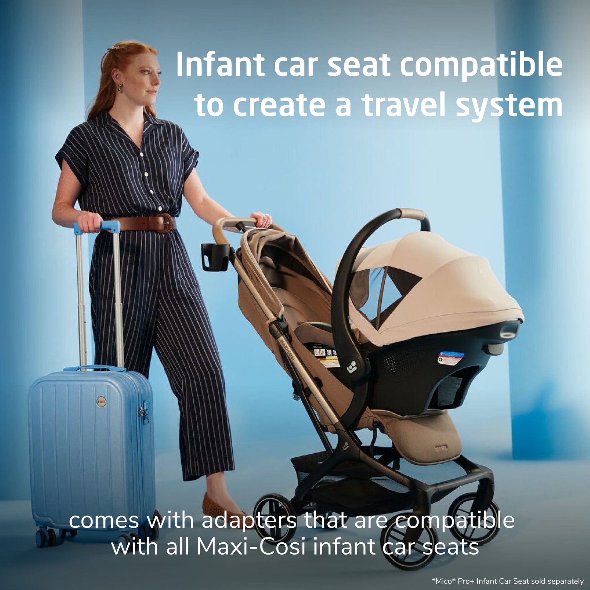 Maxi-Cosi Oxford Cabin Lightweight Travel Stroller - Sea Shadow - CV471HHH
