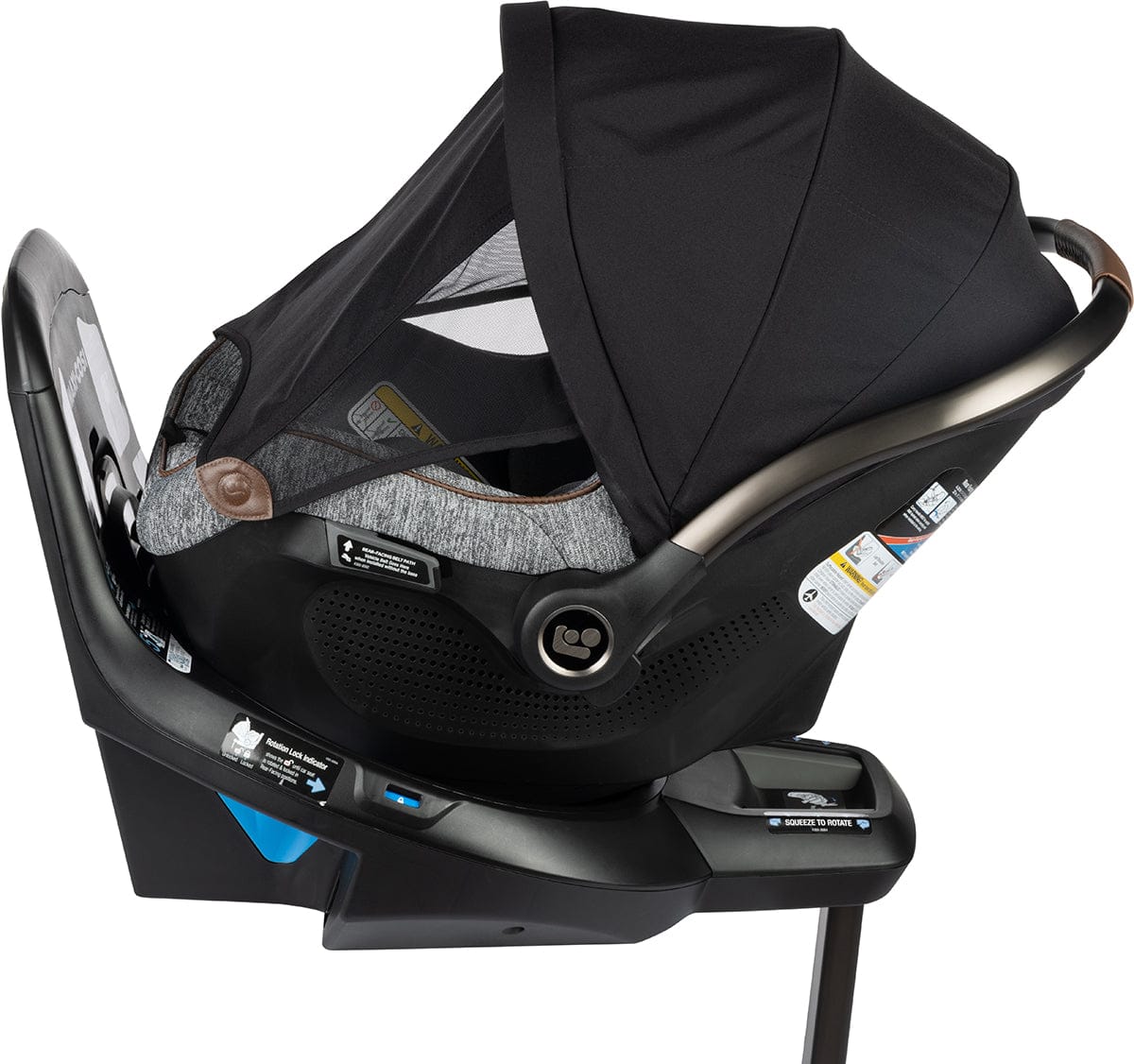 Maxi-Cosi Peri 180 Rotating Infant Car Seat, Onyx Wonder