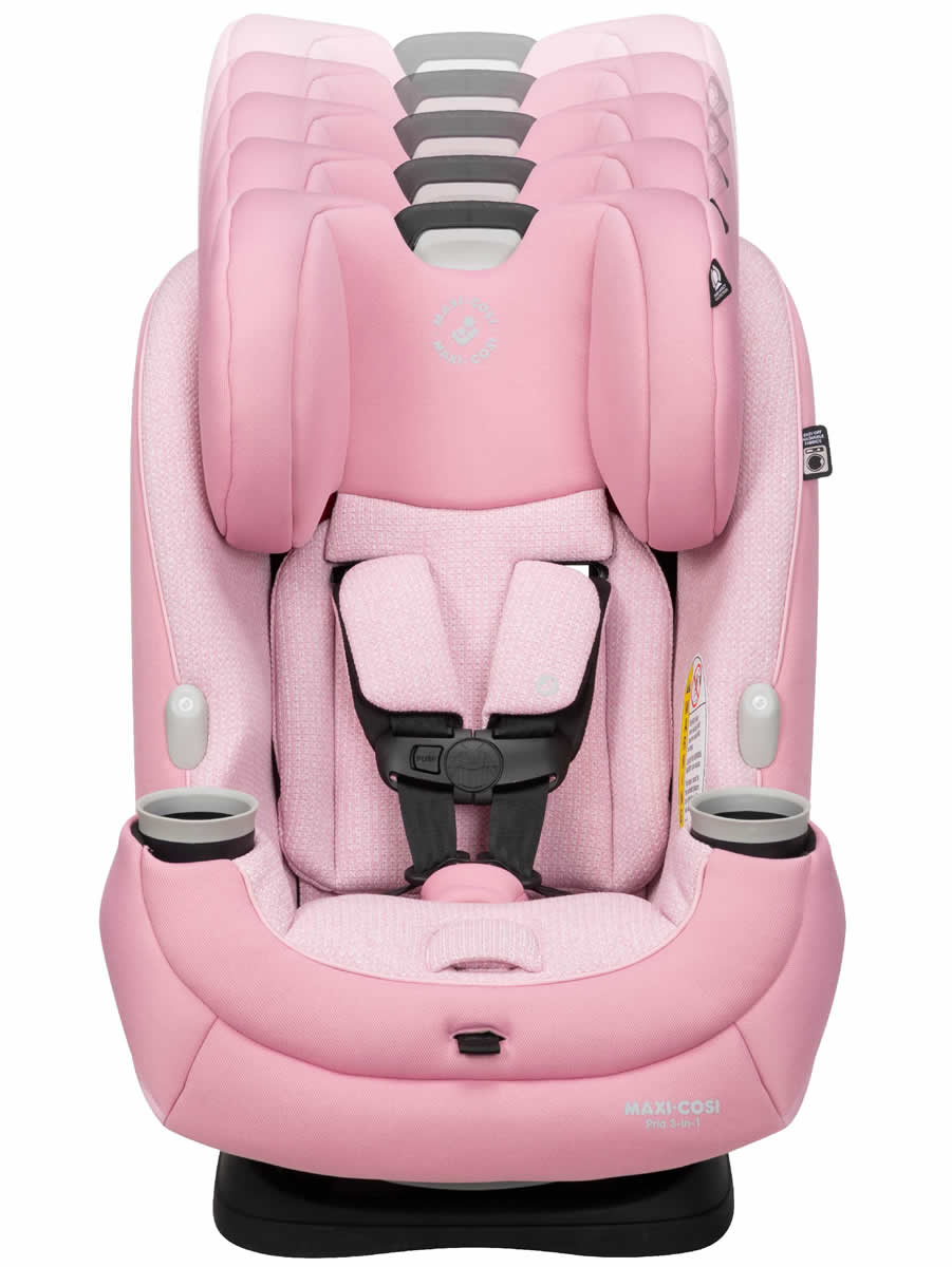 Maxi-Cosi Pria 3-in-1 Convertible Car Seat, Sweater Knit - Rose Pink - CC244FWB