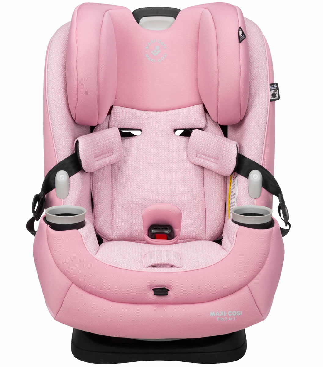 Maxi-Cosi Pria 3-in-1 Convertible Car Seat, Sweater Knit - Rose Pink