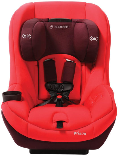 Maxi Cosi Pria 70 Convertible Car Seat with Tiny Fit - Intense Red