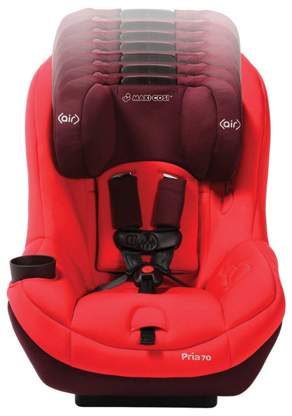 Maxi Cosi Pria 70 Convertible Car Seat with Tiny Fit - Intense Red - CC034INT