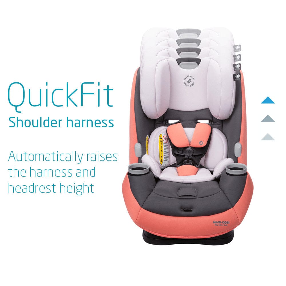 Maxi-Cosi Pria All-in-One Convertible Car Seat - Coral Quartz (PureCosi) - CC244FYD