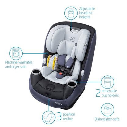Maxi-Cosi Pria All-in-One Convertible Car Seat - Midnight Slate (PureCosi) - CC244ESE