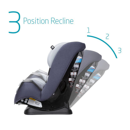 Maxi-Cosi Pria All-in-One Convertible Car Seat - Midnight Slate (PureCosi) - CC244ESE