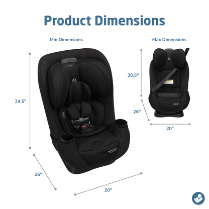 Maxi-Cosi Pria All-in-One Convertible Car Seat - Sea Storm - CC414HTN