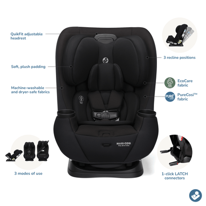 Maxi-Cosi Pria All-in-One Convertible Car Seat - Sea Storm - CC414HTN