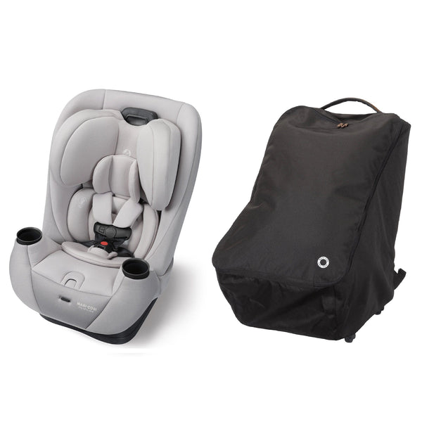 Pria All-in-One Convertible Car Seat with Wheeled Travel Bag SeaDrift