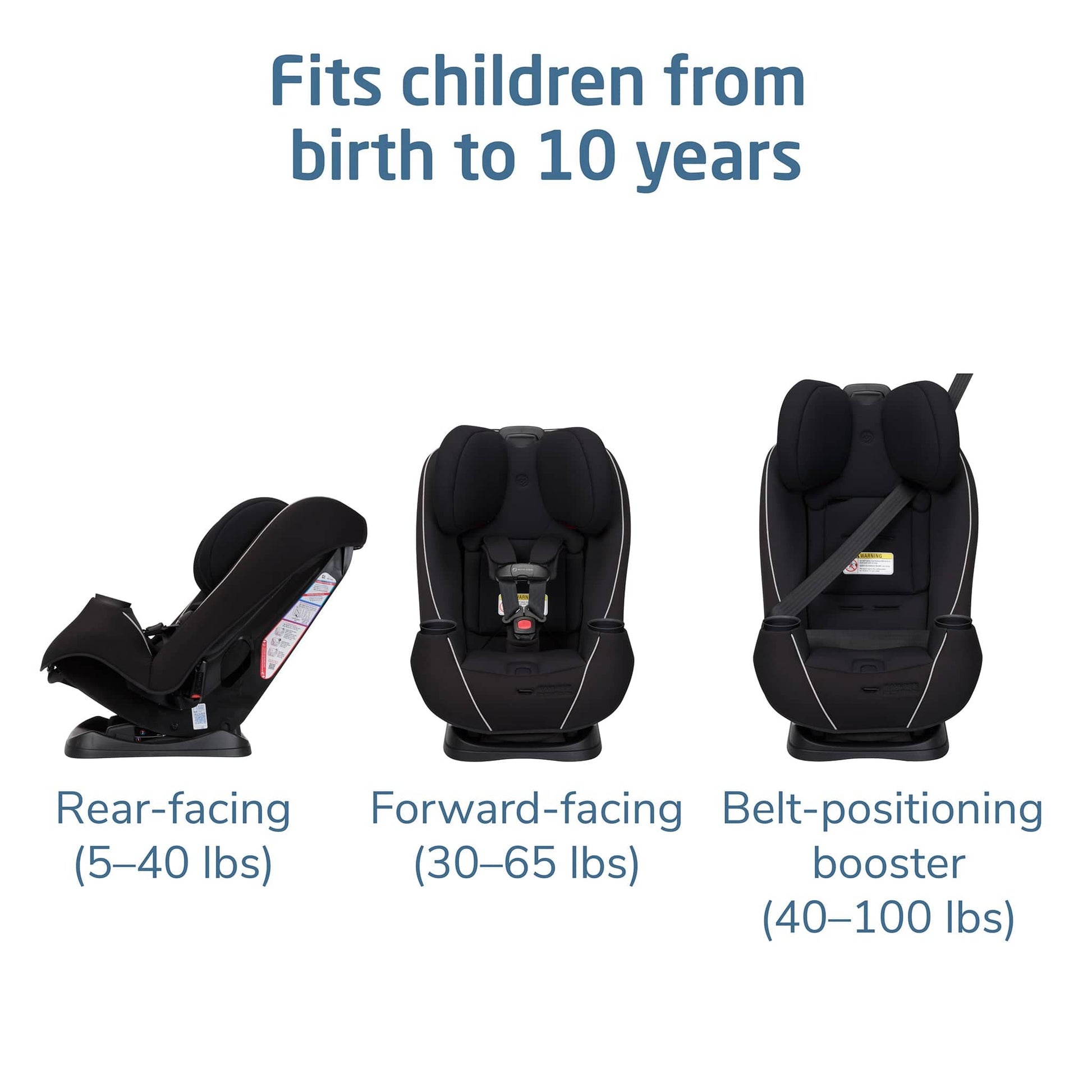Maxi-Cosi Pria Max All-in-One Convertible Car Seat Oyster Shell