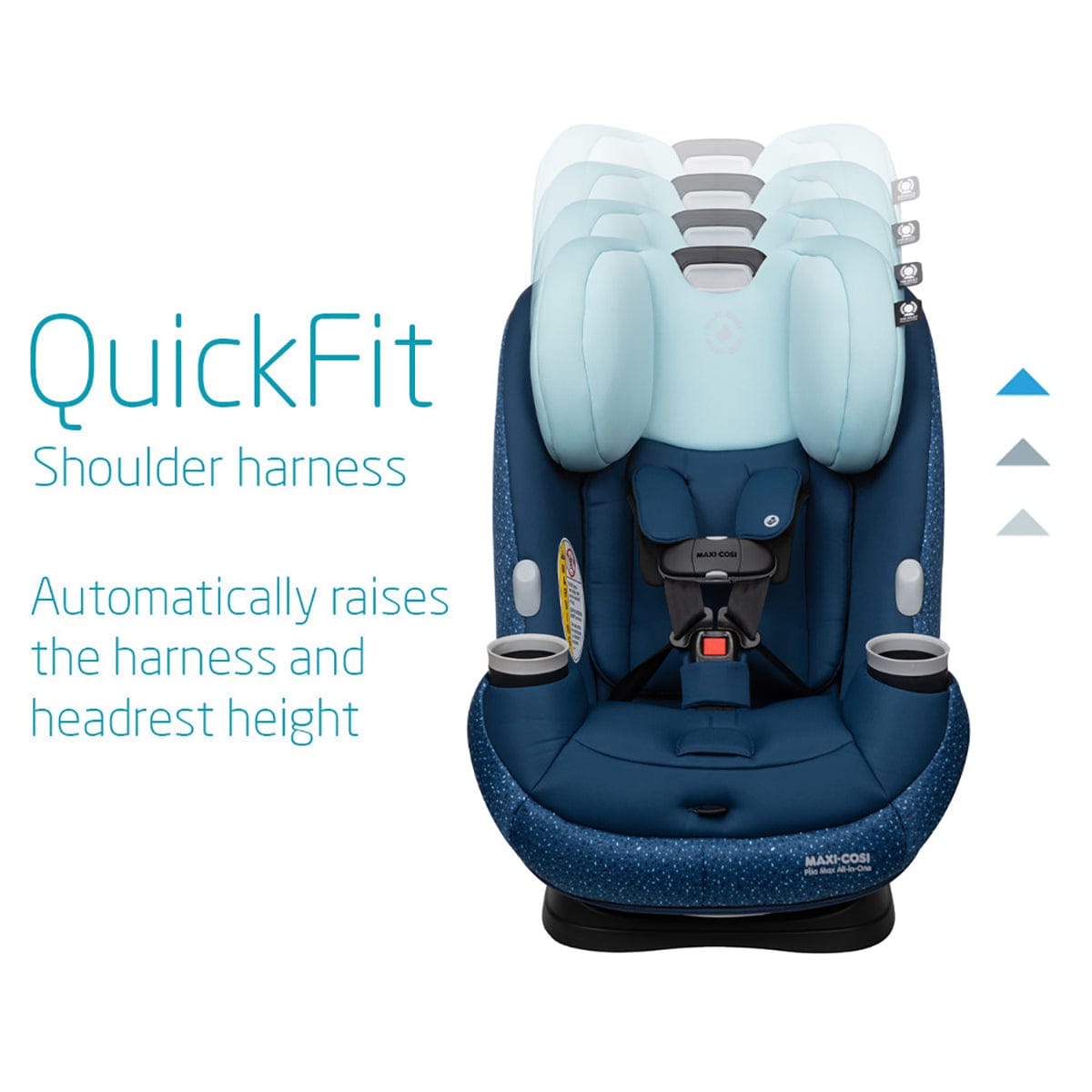 Maxi Cosi Pria Max All-in-One Convertible Car Seat Tetra Blue