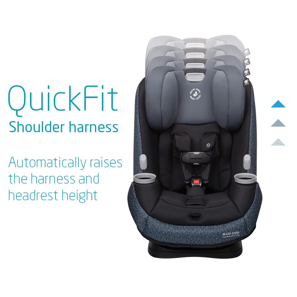 Maxi-Cosi Pria Max All-in-One Convertible Car Seat - Tetra Graphite (PureCosi) - CC208FZO