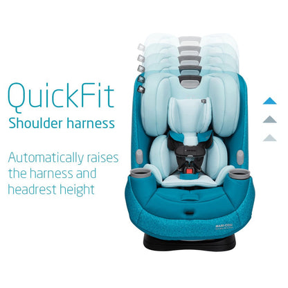 Maxi-Cosi Pria Max All-in-One Convertible Car Seat - Tetra Teal (PureCosi) - CC208FZL