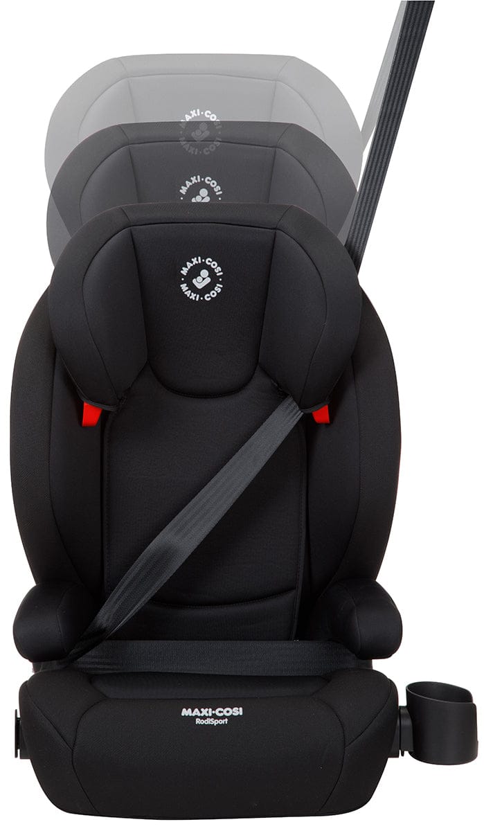 Maxi-Cosi RodiSport High Back Belt Positioning Booster Car Seat - Midnight Black - BC152FZA