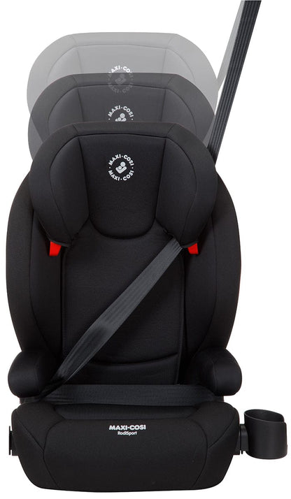 Maxi-Cosi RodiSport High Back Belt Positioning Booster Car Seat - Midnight Black - BC152FZA