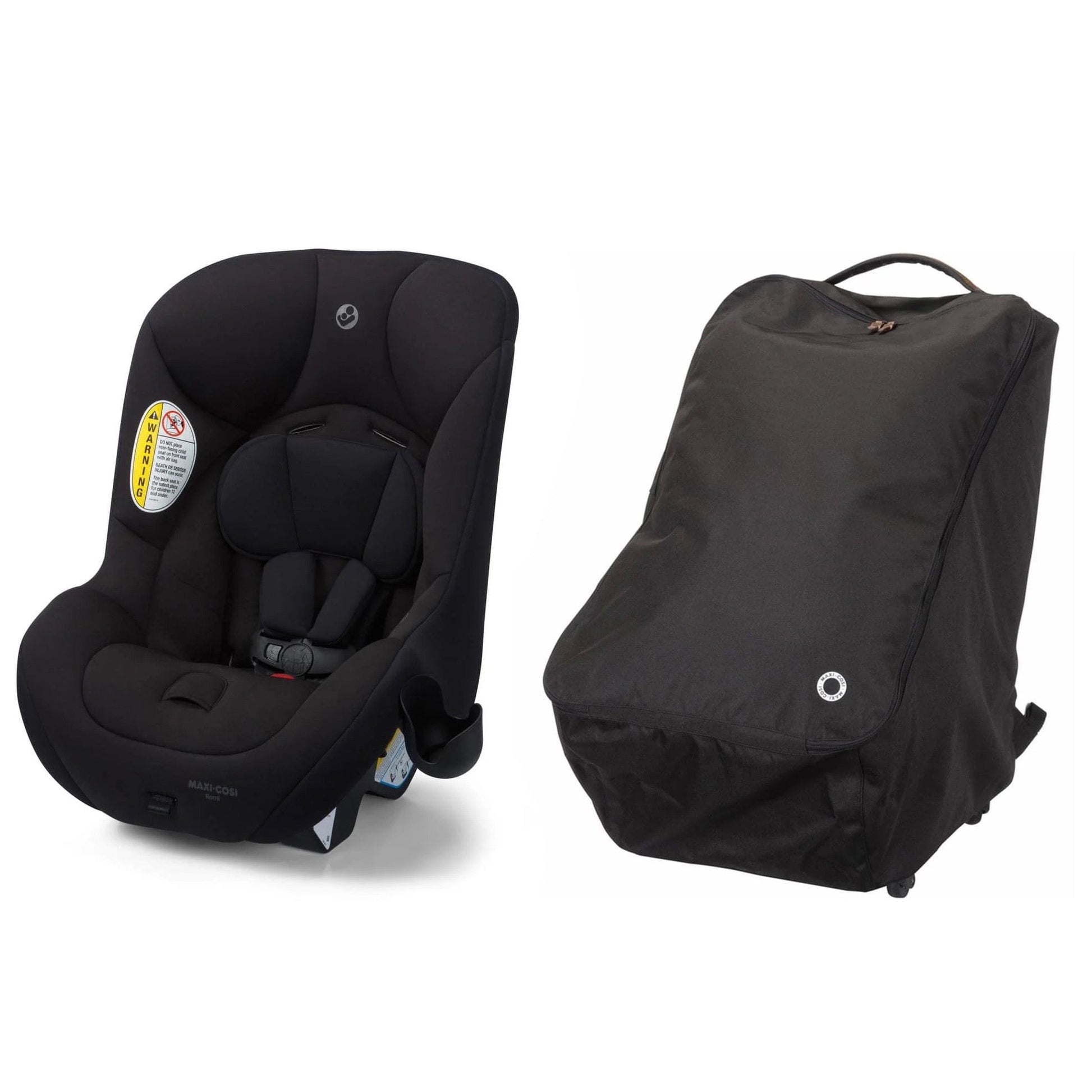maxi-cosi romi Maxi-Cosi Romi 2-in-1 Convertible Car Seat + Wheeled Travel Bag Bundle