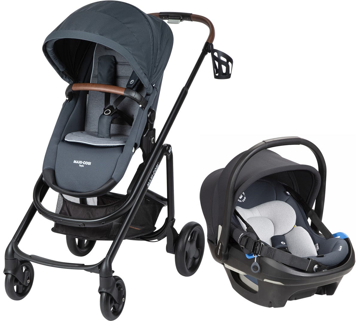 Maxi-Cosi Tayla + Coral XP Travel System - Essential Graphite - CV369FNB-IC313FNB