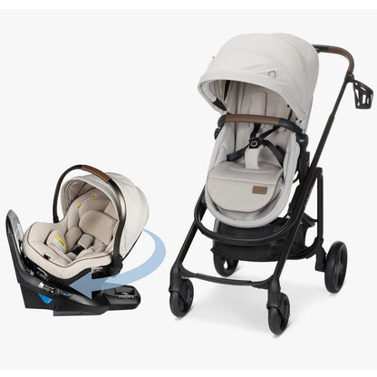 Maxi-Cosi Tayla Max + Peri 180 Rotating Infant Car Seat Travel System Bundle - Desert Wonder - CV451GKF-IC364GKF