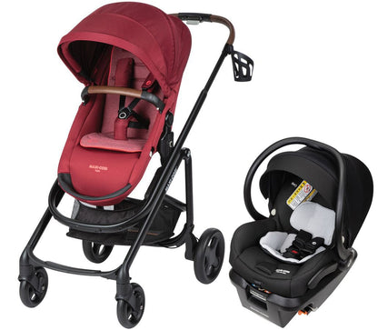 Maxi-Cosi Tayla + Mico XP Max Travel System Bundle - Essential Red / Essential Black - CV369FND-IC387FNA