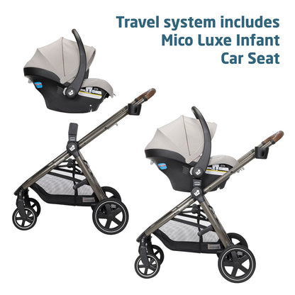 Maxi-Cosi Zelia 2 Luxe 5-in-1 Modular Travel System - New Hope Tan - TR455GYQ