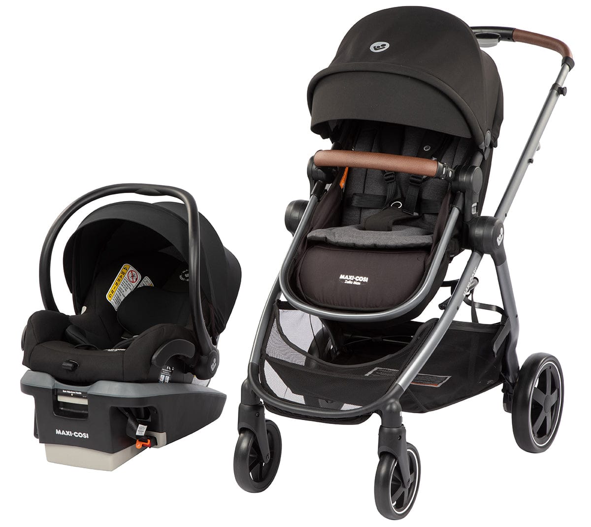 Maxi-Cosi Zelia 2 Max Travel System - Essential Black - TR427FNA