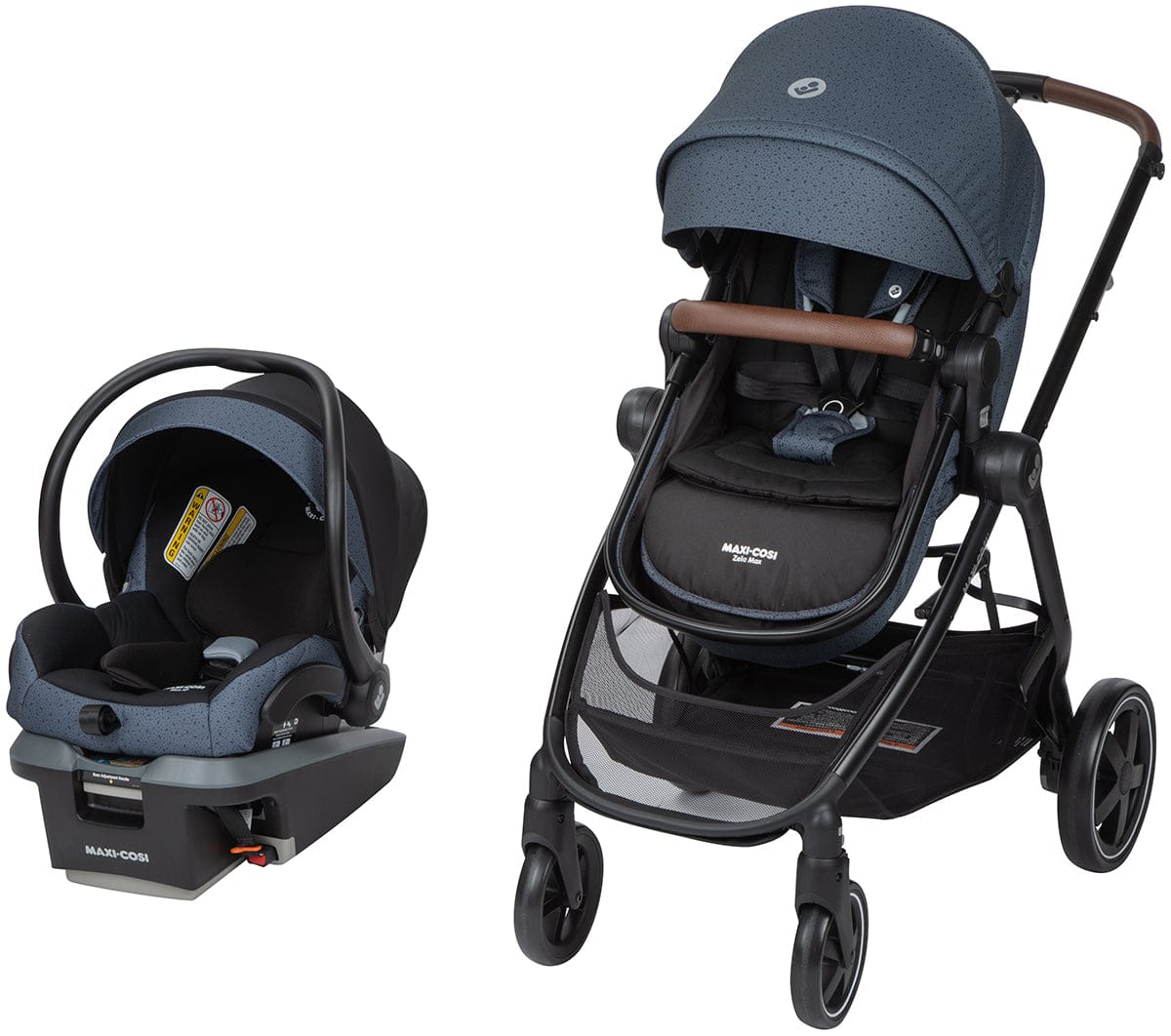 Maxi-Cosi Zelia 2 Max Travel System - Tetra Graphite - TR427FZO
