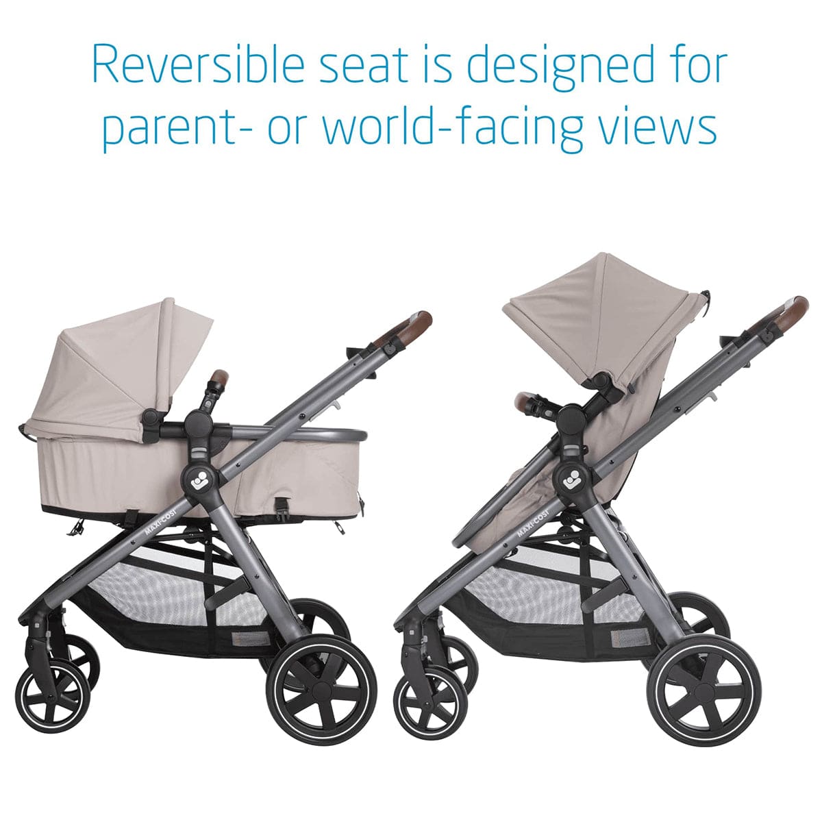 Maxi-Cosi Zelia 2 Max Travel System - Topia Tan - TR427GCB