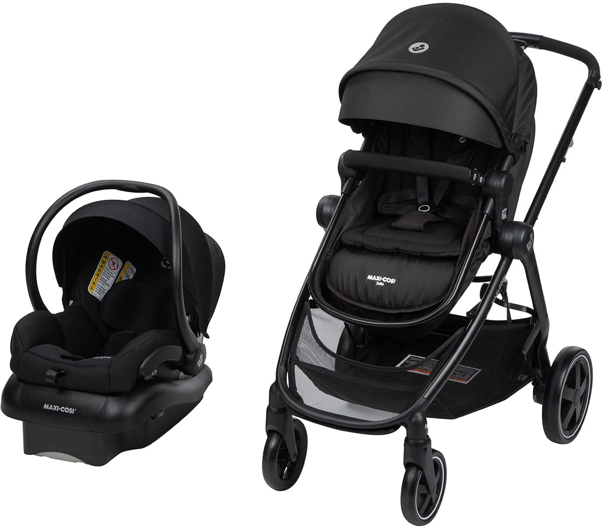 Maxi-Cosi Zelia 2 Travel System - Midnight Black - TR426FZA