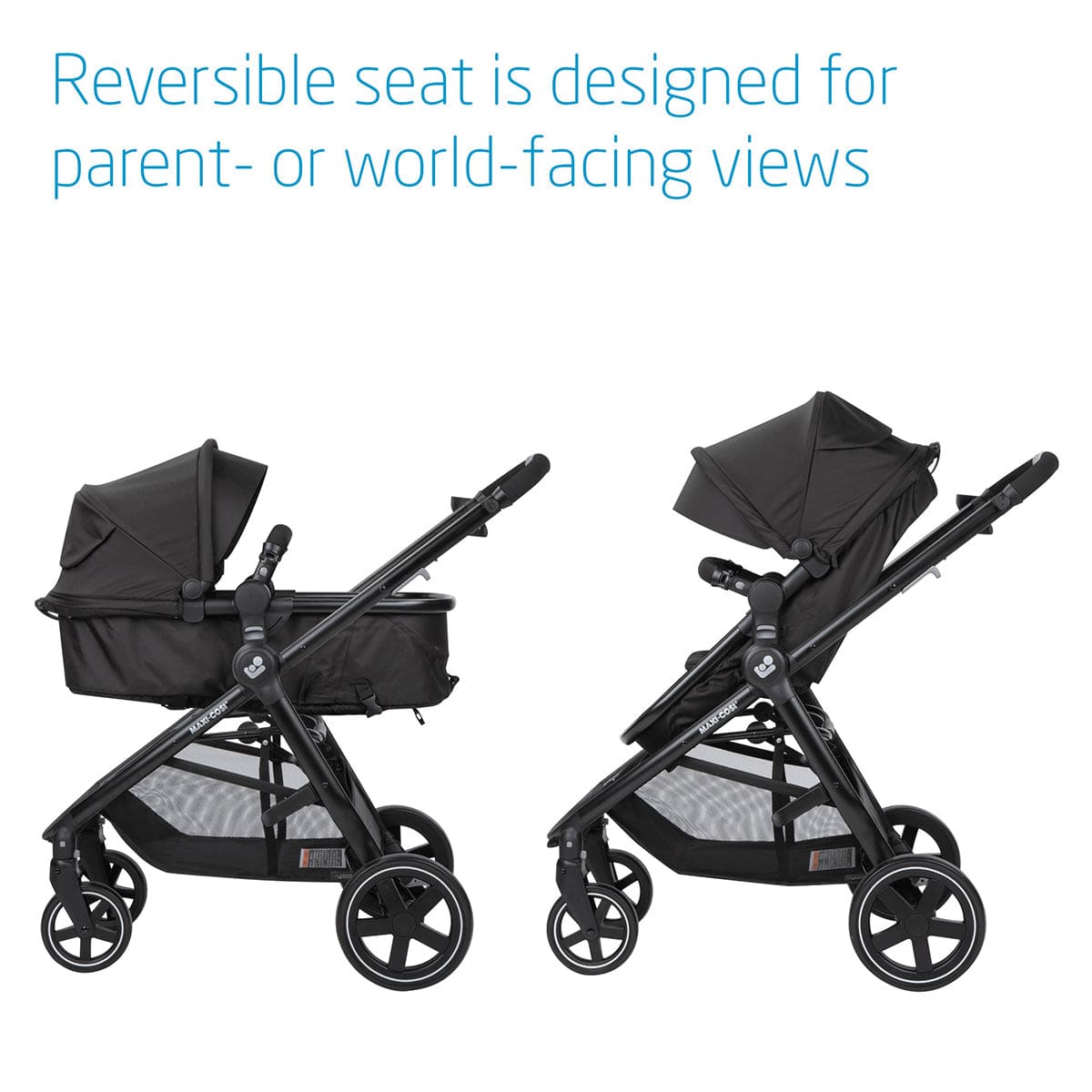 Maxi-Cosi Zelia 2 Travel System - Midnight Black - TR426FZA