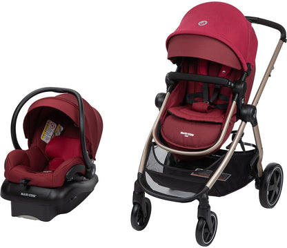 Maxi-Cosi Zelia 2 Travel System - Radish Ruby