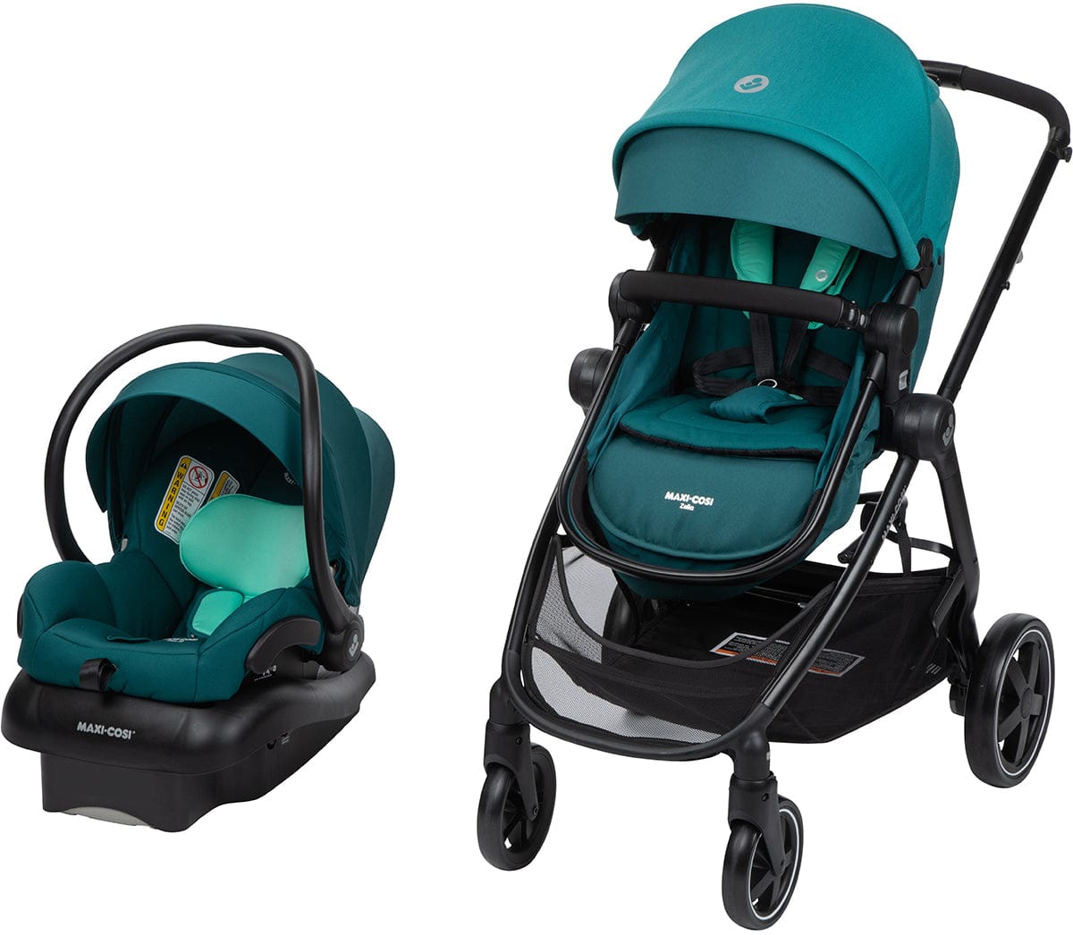 Maxi-Cosi Zelia 2 Travel System - Spring Meadow - TR426FHS
