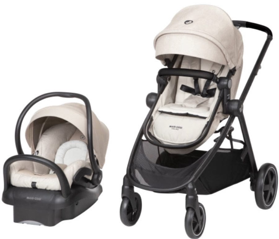Maxi-Cosi Zelia Max Travel System - Black Sand (Albee Exclusive) - TR414FXD