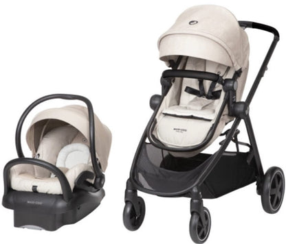 Maxi-Cosi Zelia Max Travel System - Black Sand (Albee Exclusive) - TR414FXD