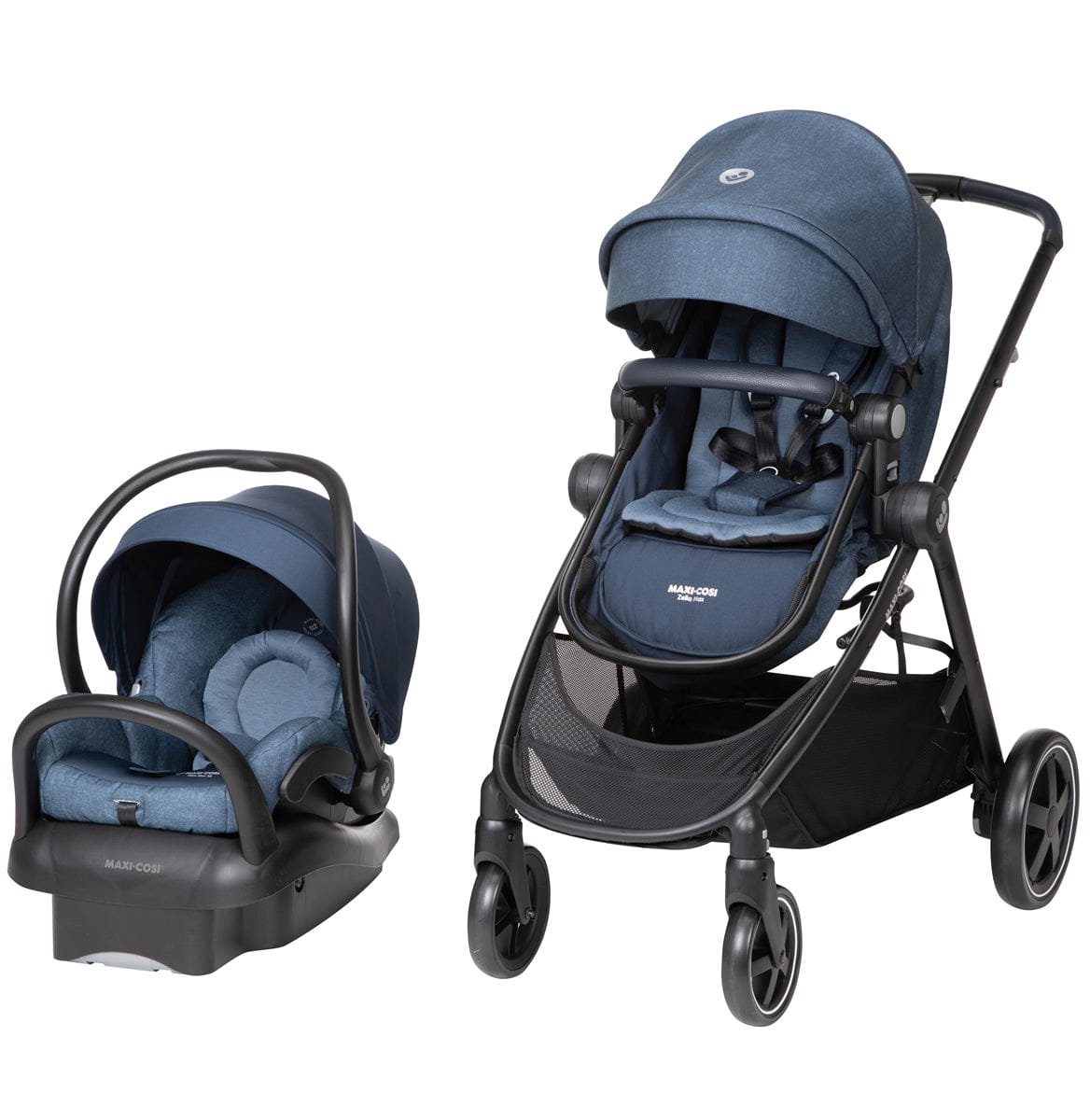 Maxi-Cosi Zelia Max Travel System - Nomad Blue - TR414EMQ