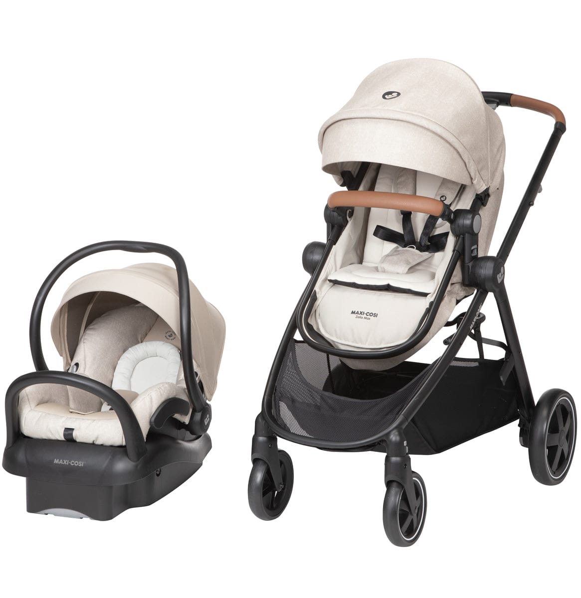 Maxi-Cosi Zelia Max Travel System - Nomad Sand