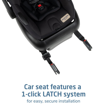 Maxi-Cosi Zelia Pro 5-in-1 Modular Travel System Caspian Caviar