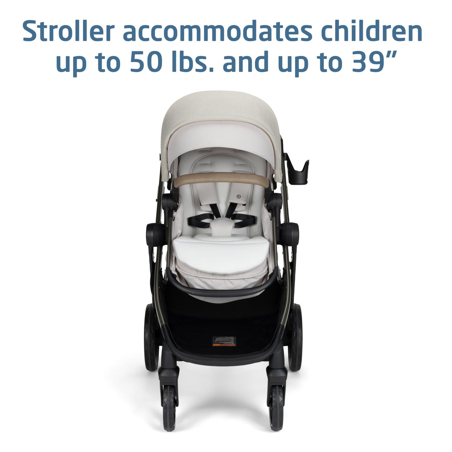 Maxi-Cosi Zelia Pro 5-in-1 Travel System - Classic Oat - TR493HCOA