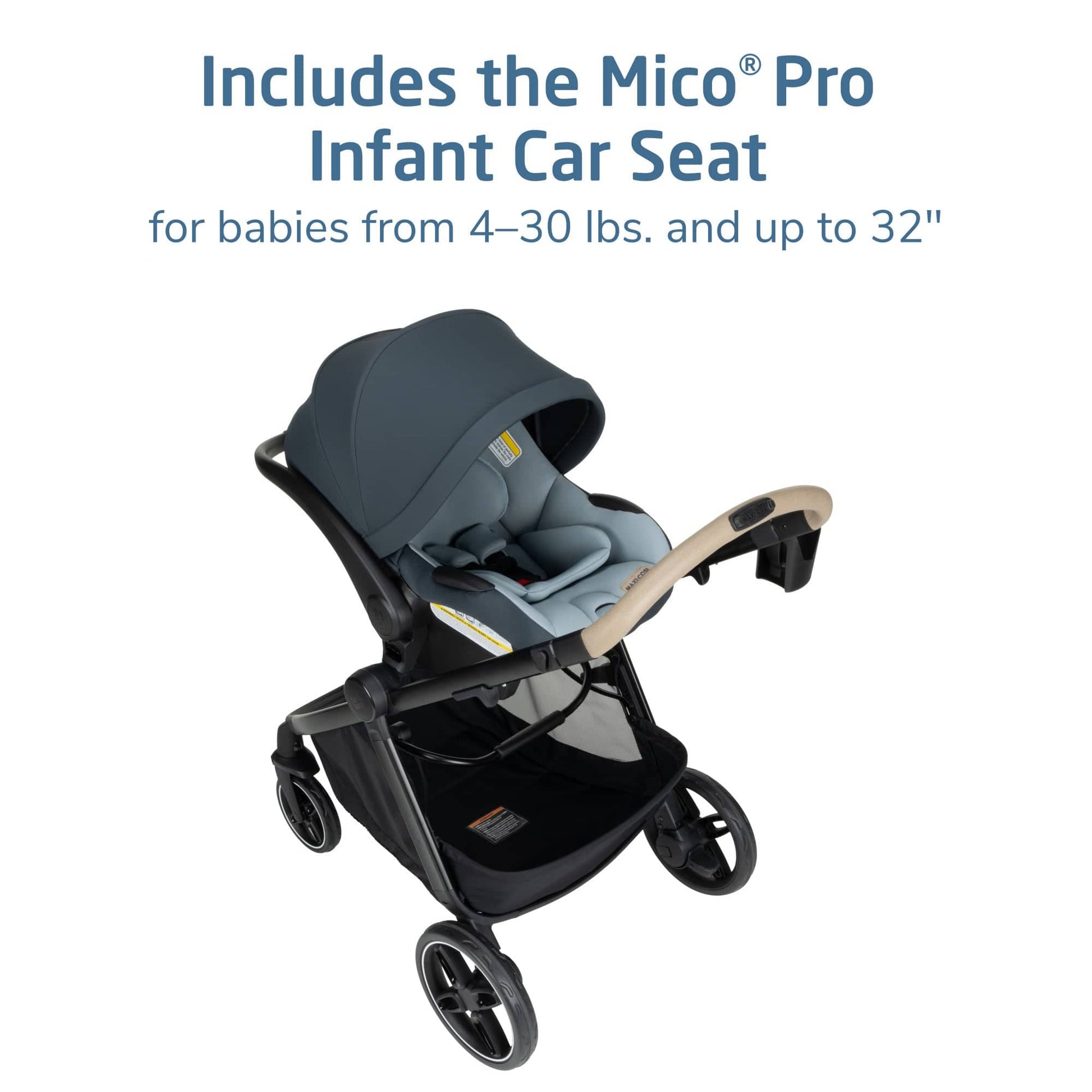 Maxi-Cosi Zelia Pro 5-in-1 Modular Travel System SeaScape
