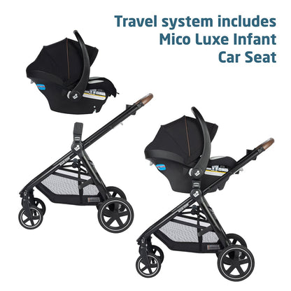 Maxi-Cosi Zelia2 Luxe Travel System - New Hope Black - TR455HCT