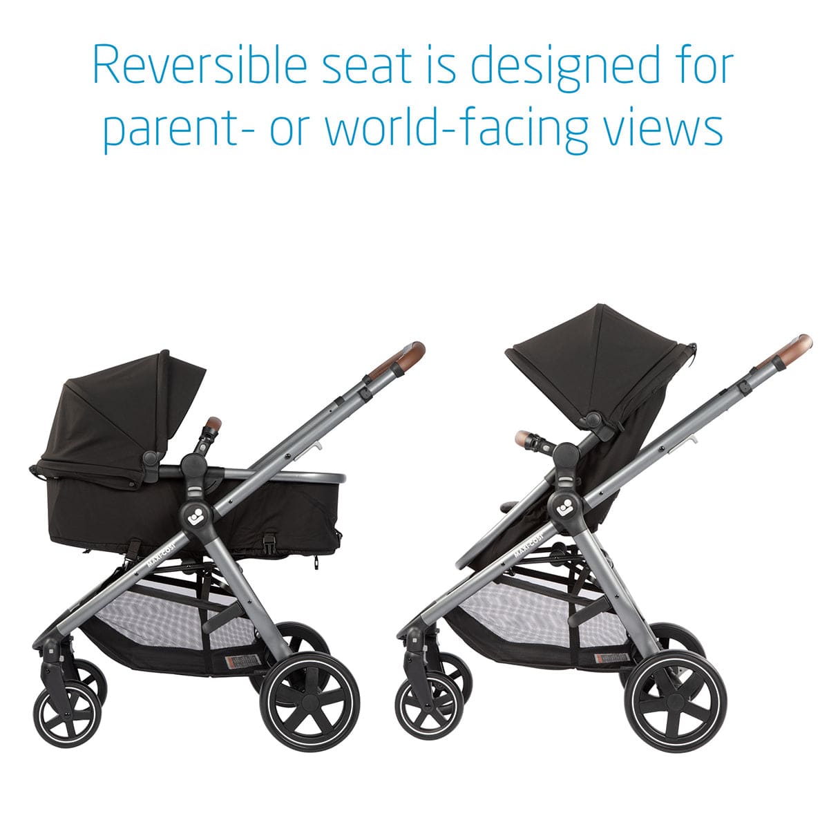 Maxi-Cosi Zelia2 Max 5-in-1 Modular Travel System - Essential Black - TR477FNA