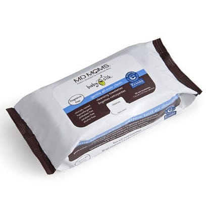 MD Moms Gentle All-Over Clean Cleansing Towlettes, Fragrance-Free, 80 ct - 1002W