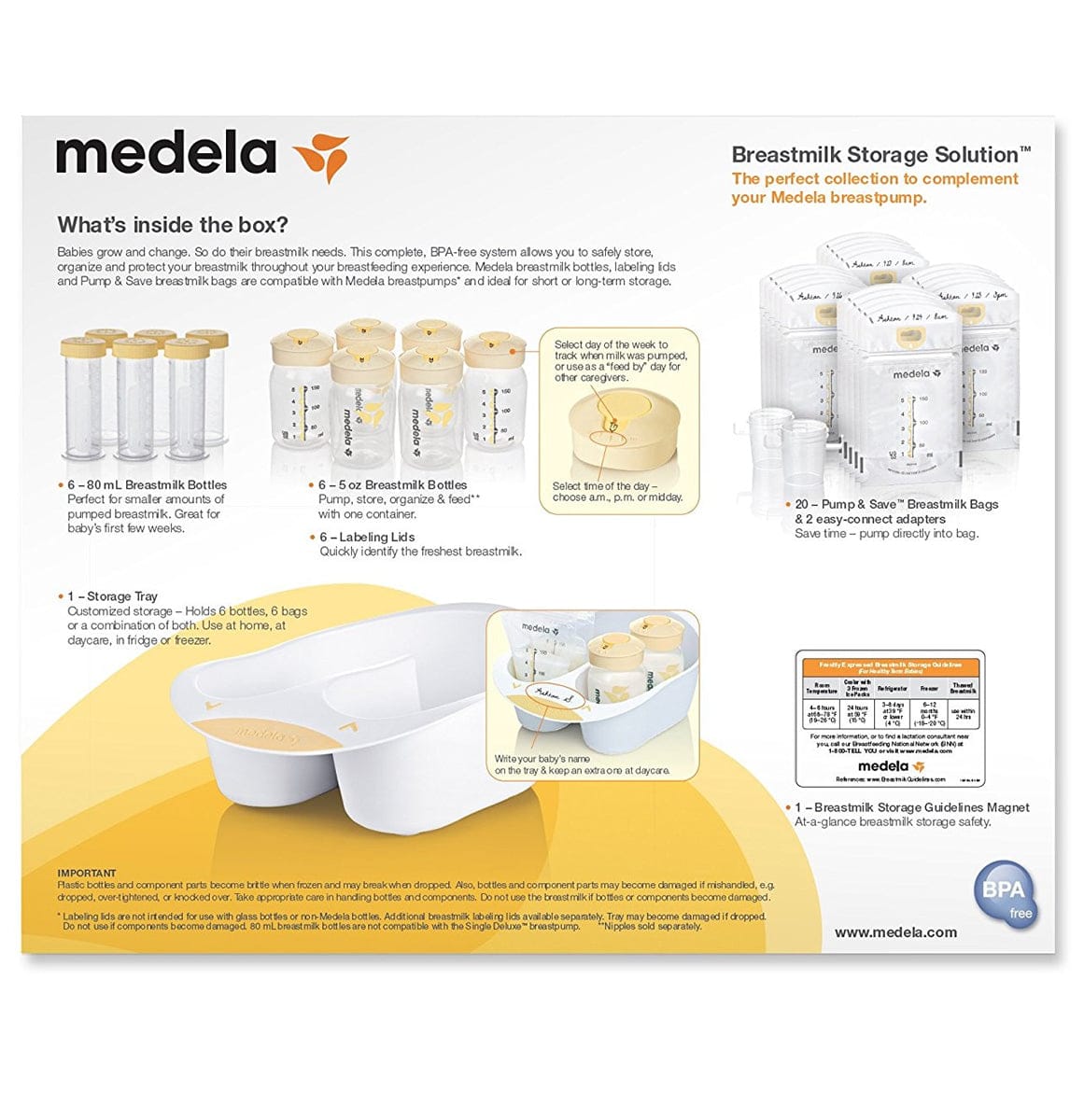 Medela Breastmilk Storage Solution - 67348