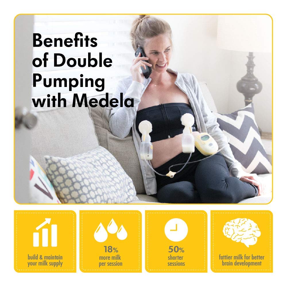 Medela Easy Expression Bustier - Black, Medium - 101032488
