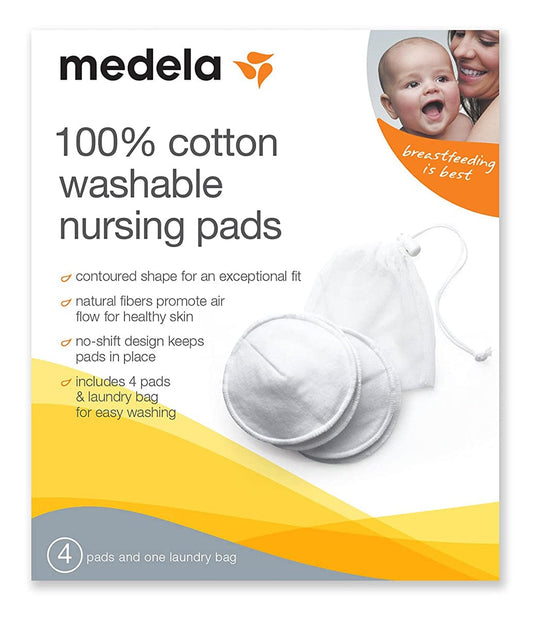 Medela Washable Nursing Pads - 4pk - 102312015