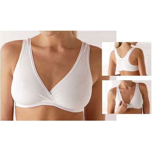 Medela White Nursing Sleep Bra - Large - 67703
