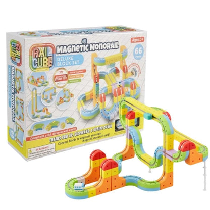 Meekins Corp Rail Cube Magnetic Monorail Deluxe Set - RC24077