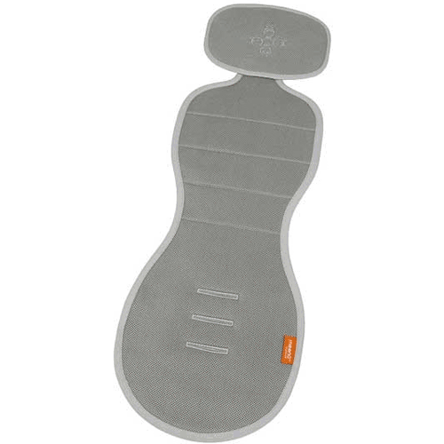 Meeno Babies Car Seat Liner in Silver - 001CS9