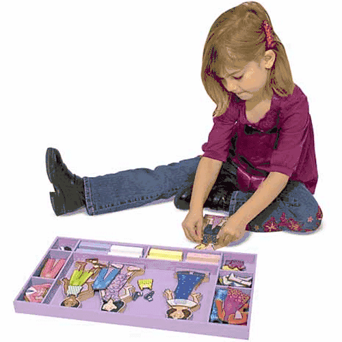 Melissa & Doug Best Friends Forever! Magnetic Dress-Up Play Set - 3549