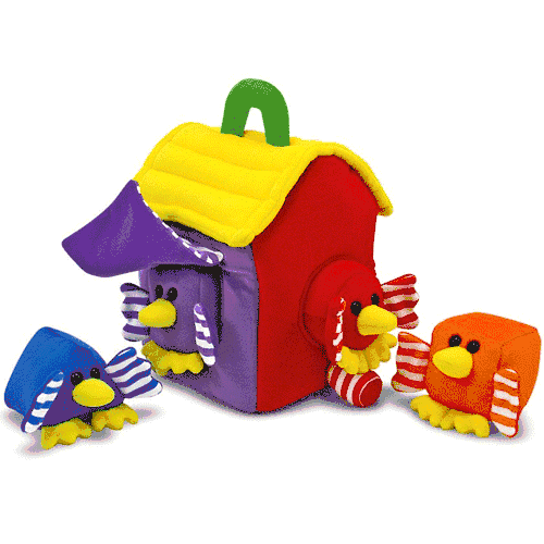 Melissa & Doug Bird House Shape Sorter - 3039