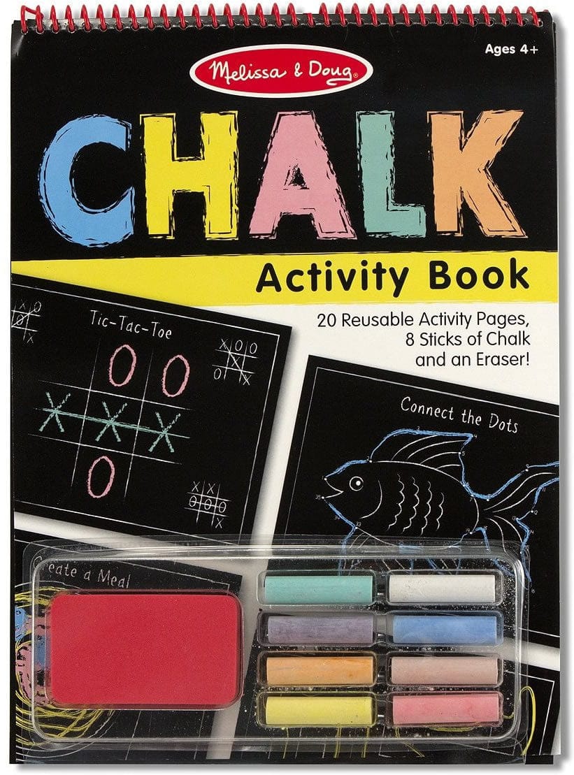 Melissa & Doug Chalk Activity Book - 4503MD